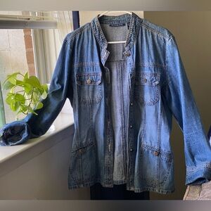 Bill Blass Jeans Denim Jacket XL